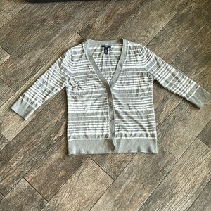 Gap striped cardigan